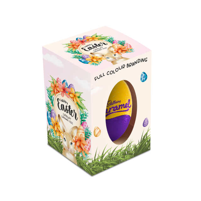 Easter – Eco Mini Egg Box – Caramel Egg